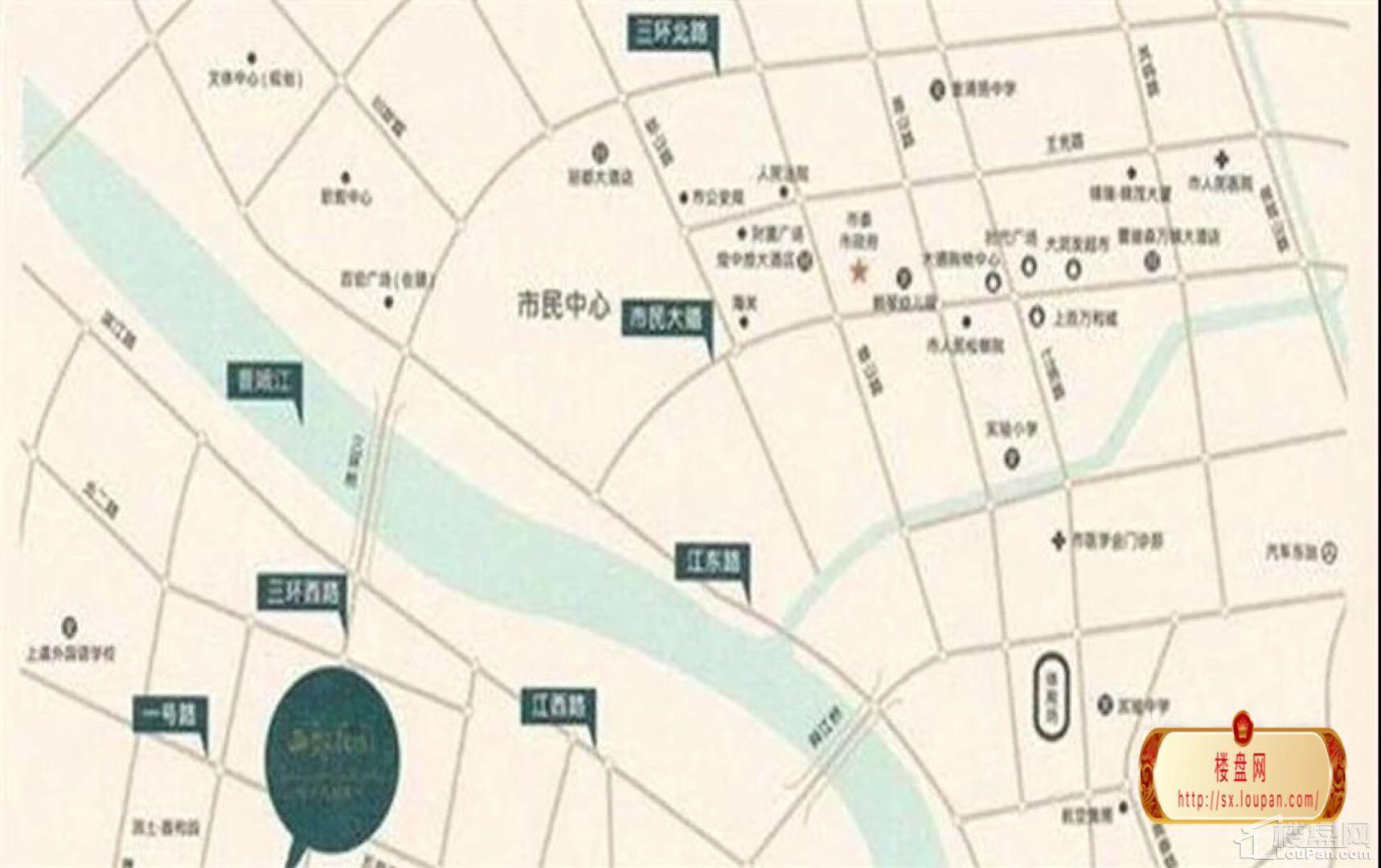 滨江城市之星位置图