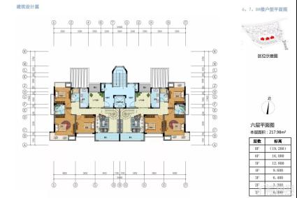 六层平面图