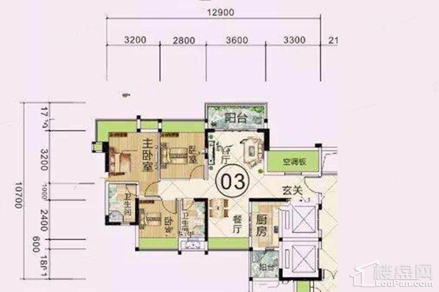 3期8幢03户型