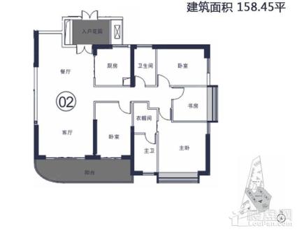 御城金湾 7幢02房户型