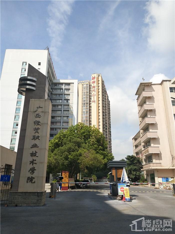 广西经贸职业技术学院，距离项目约150米