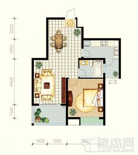 建院未来城C座F户型