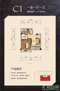 曾家山五坊街C1户型