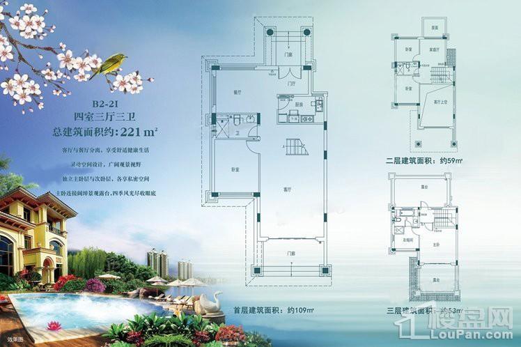 B2-2I 221平四室三厅三卫