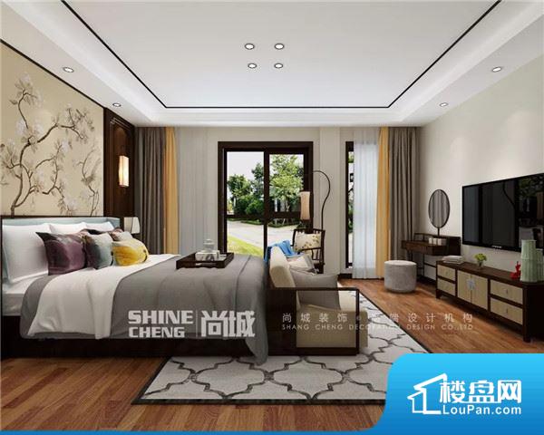 泰安尚城装修公司 现代中国风装修效果图